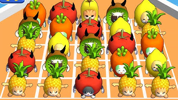 Epic Banana Run: Merge Master Merge Alphabet Monster Fight Max Level (Merge Master Gameplay)