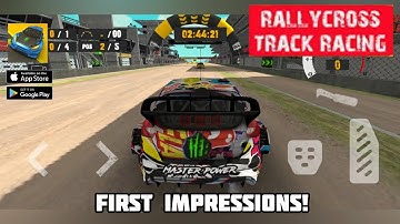 Rallycross Track Racing GAMEPLAY - First Impressions!  New Mobile Game 2022 - (Android, iOS)