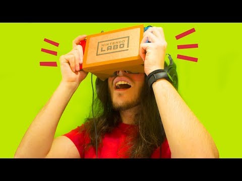 Video: Nintendo Labo VR è La Realtà Virtuale Nella Sua Forma Più Semplice, Ma Anche Più Magica