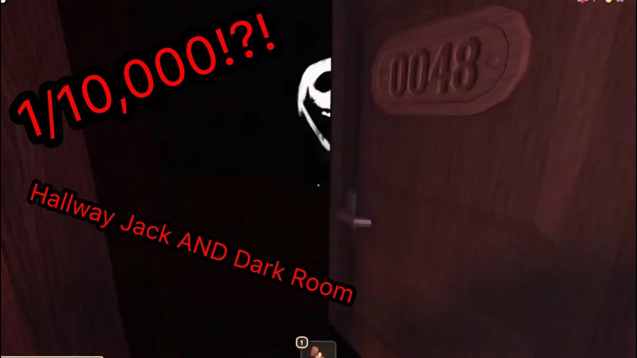 HALLWAY JACK AND DARK ROOM?!? (1/10,000 CHANCE) YouTube