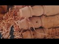 Live Perfect Wooden Leg Turning | Traditional Woodworking Craft