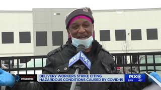 Amazon workers, others strike over COVID-19 concerns