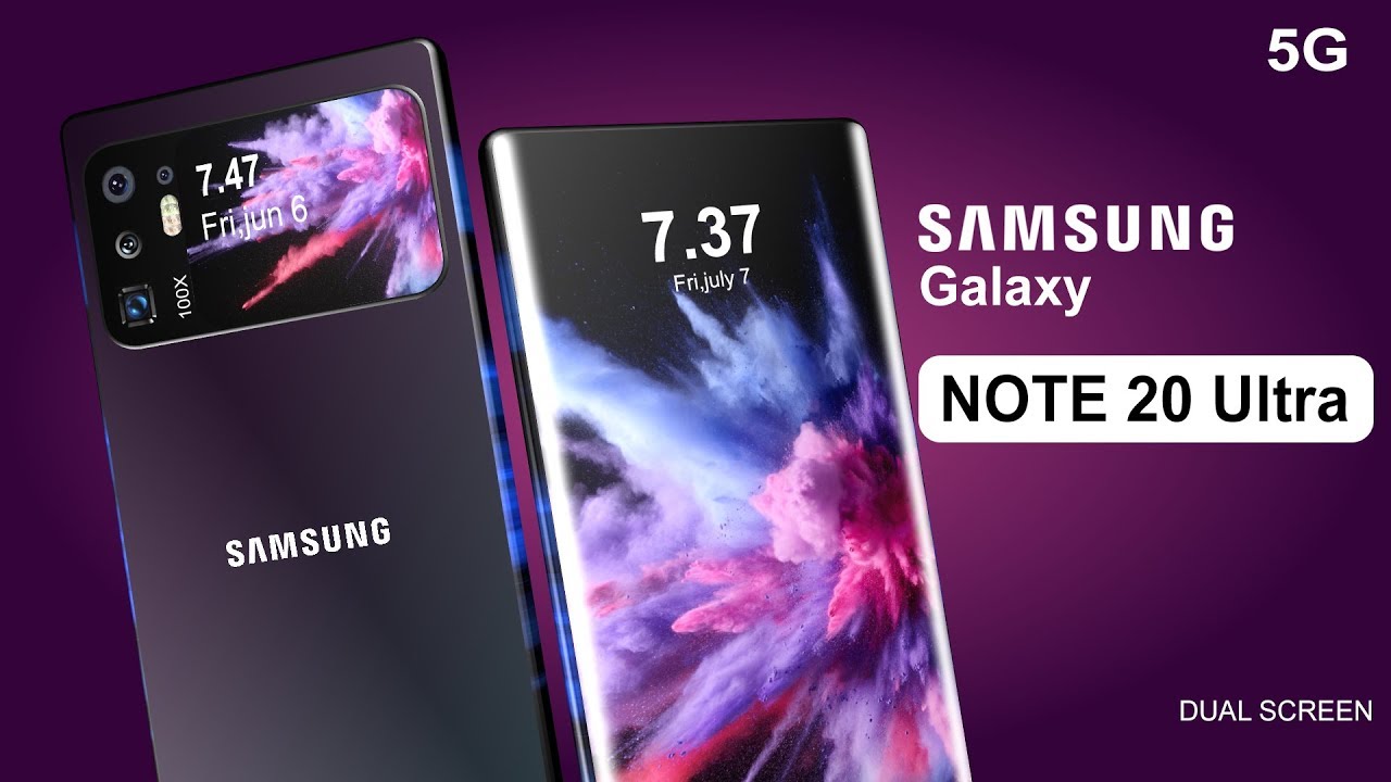 Samsung Galaxy Note 20 Ultra | Dual screen | 108 MP camera ...