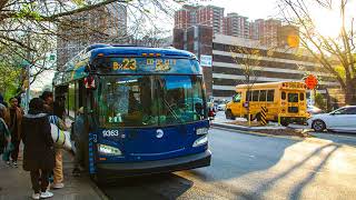 MTA Bus: 2023 New Flyer XD40 #9363 [Audio Recording]