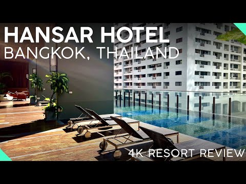 HANSAR HOTEL Bangkok【4K Tour & Review】5-Star Hotel in a  PERFECT LOCATION