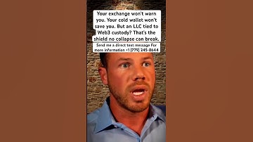 Do not hold your crypto on exchanges or cold wallet make sure you are holding them on Web3 #xrp