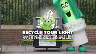 Bertie Bulb - be bright recycle your light