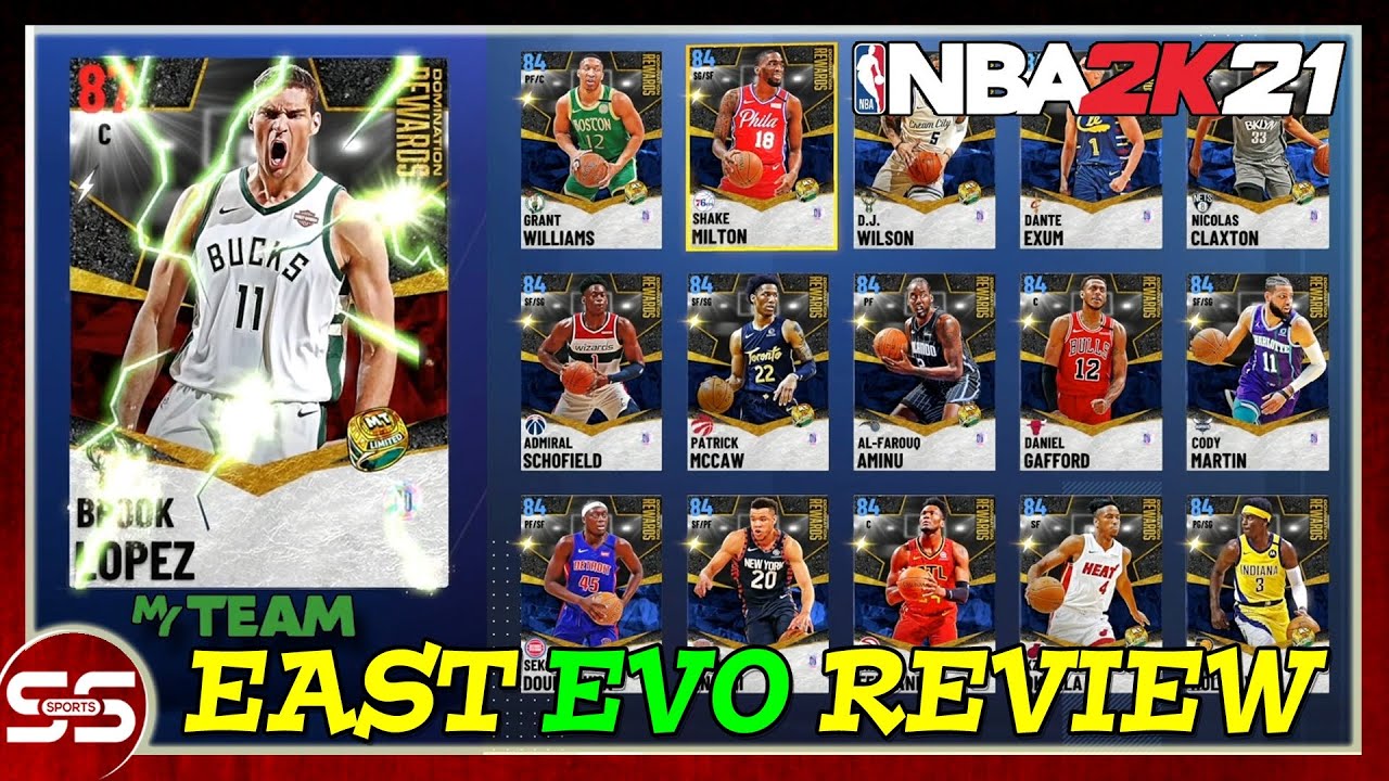All East Evo Review Best Worst Evolution Cards In Domination Badges Upgrades Myteam Nba 2k21 Youtube