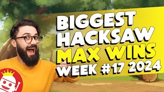 💥 BIGGEST HACKSAW GAMING MAX WINS OF THE WEEK (#17 2024)
