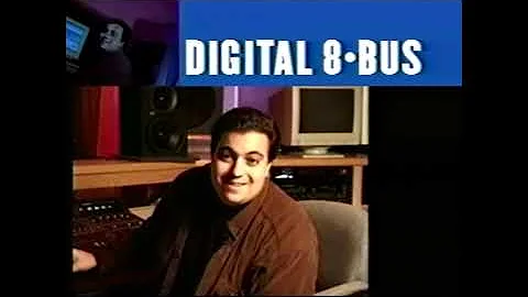 1998 Mackie Digital 8 Bus d8b Promo HD