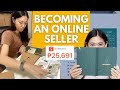 Making and selling your own product on shopee  notion seller dashboard  lets adult planner