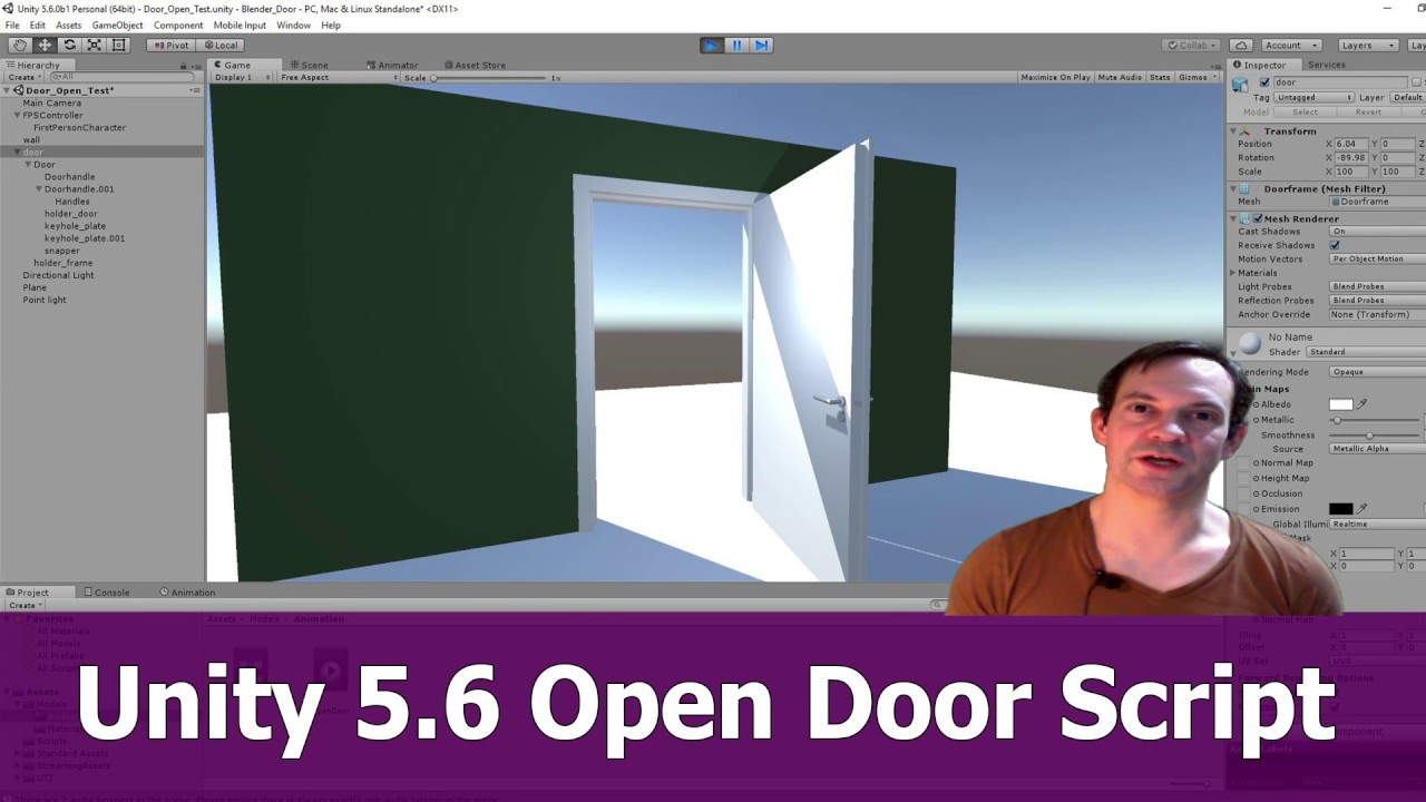 Unity Sliding Door With Switch Script