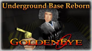 GoldenEye 007 N64 Custom Level - Underground Base Reborn