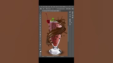 How to create chocolate splash in  #photoshop #photoshoptutorial #splasheffect