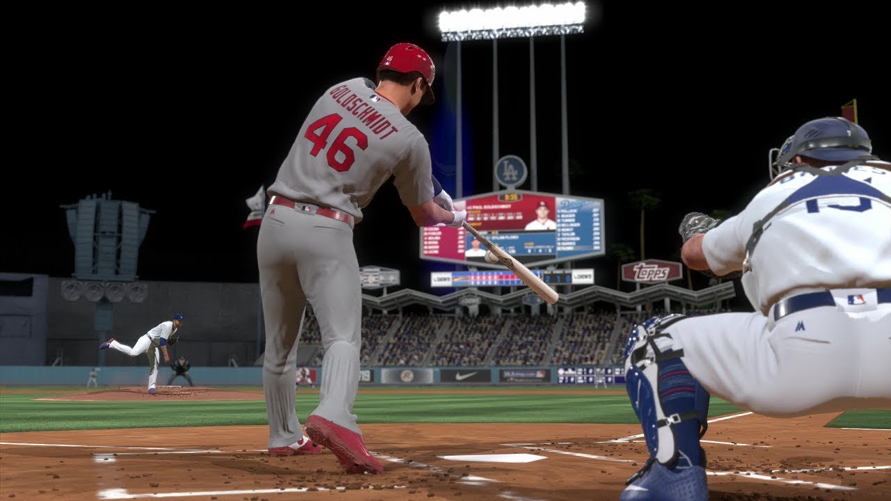 MLB The Show 19 Gameplay - Los Angeles Dodgers vs St. Louis Cardinals – 6 Inning Game MLB 19 ...