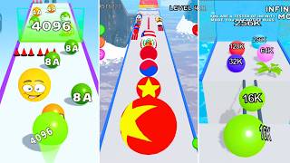 🔴LIVE | BGH Ball Run 2048 | Infinity Mode | Epic Ball Run 3D | Shapes Challenge #bgh2048 screenshot 3