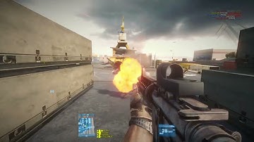 Battlefield 3 Canals M4A1 Total Domination Beast Mode 127-25 Highlights !