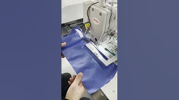 Velcro attaching machine