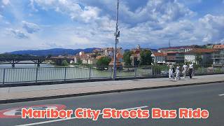 🚌 Cruising Slovenia The Maribor City Streets Bus Ride! 🍇 screenshot 1