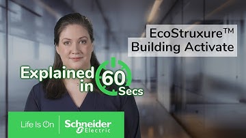Discover EcoStruxure Building Activate in 60 seconds | Schneider Electric