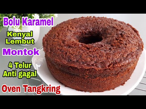 Resep Cake Karamel 4 Telur