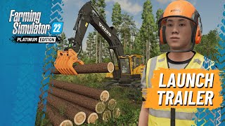 🌲 Welcome to Silverrun Forest! | Farming Simulator 22: Platinum | Launch Trailer