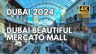 Midday Marvel at Mercato Mall Dubai | Noon Walk in Italian Elegance