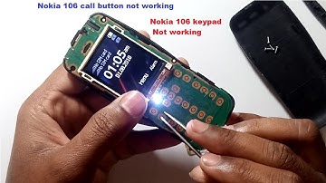 Nokia 106 call button not working | Nokia Mobile call button not working #repairmobile