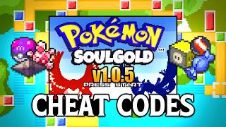 Pokemon Soulgold v1.0.5 Cheat Codes | Rare Candy Cheat | Unlimited Master Ball Cheat | No Encounters screenshot 5