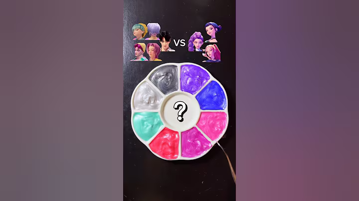 Kpop Demon Hunters color mixing （Part 9) #kpopdemonhunters #colormixing