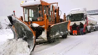 Déneigement en vallée d&#39;Aspe | RN 134 fermée le 27 février 2024