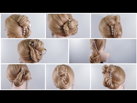 집게핀으로 이렇게도 할수있어요!쉬운헤어 올림머리 easy hairstyle ทรงผม updo hair   簡単なヘアスタイル Gaya Rambut Mudah 简单发型