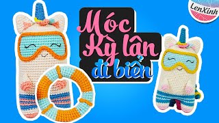 Móc Thú Len 8 - Cách Móc Kỳ Lân Unicorn [Phiên bản mùa hè]