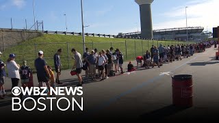 Fans at New England Patriots training camp explain their favorite jerseys