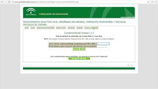 Tutorial para rellenar la solicitud Oposiciones Docentes Andalucía (Maestros 2019 / Secundaria 2018)