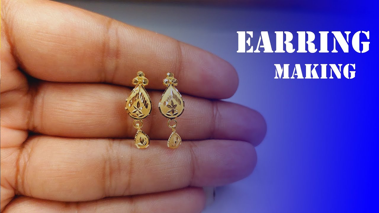 Beautiful Earring Making YouTube