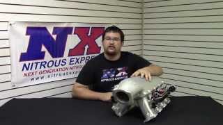 Nitrous Express Pre-plumbed Holly Hi-ram Intake Manifold. Part# Intake014