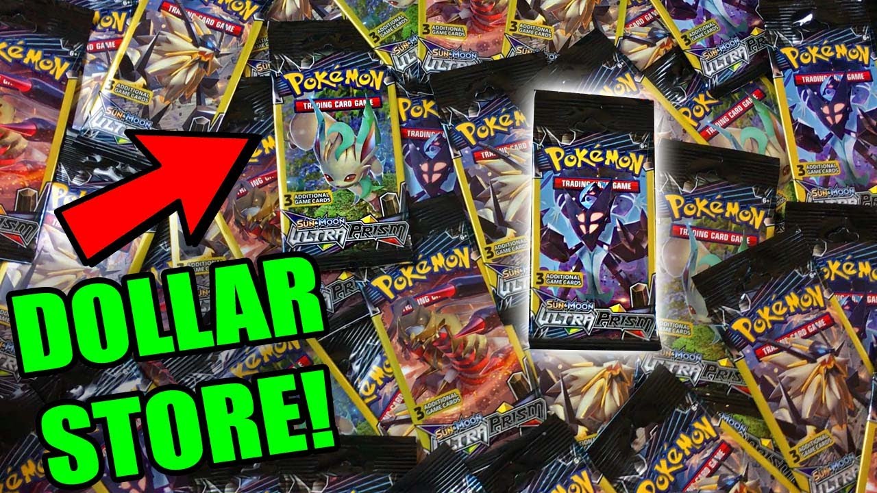 ULTRA PRISM BOOSTER BOX OPENING FROM DOLLAR STORE POKEMON CARDS! - YouTube