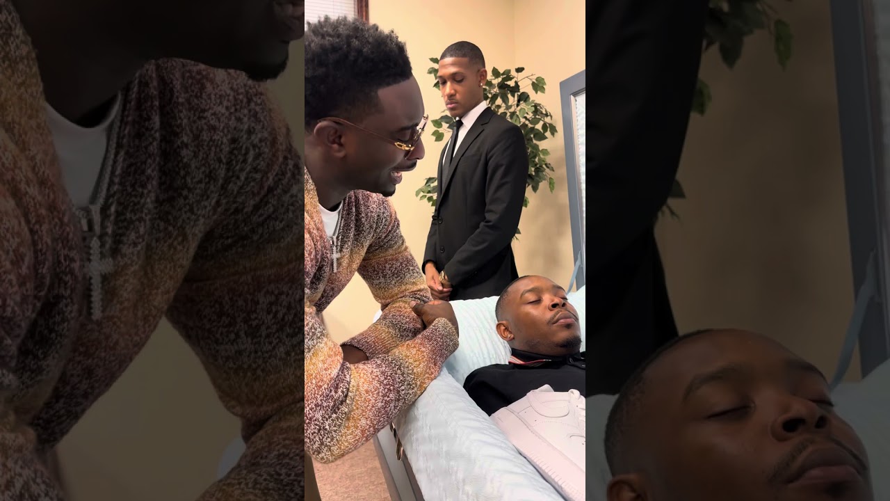 White Airforce ones At A Funeral Vs Black!