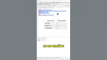 SQL CTEs in 60 Sekunden - Postgres & Valentina Studio