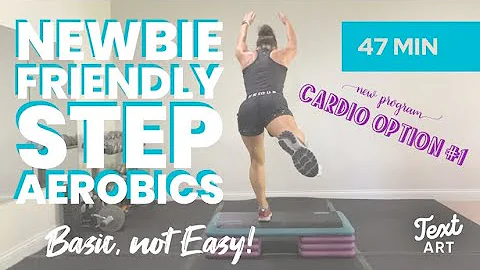 CARDIO #1 SWEATY Step Aerobics Workout Class Begin...