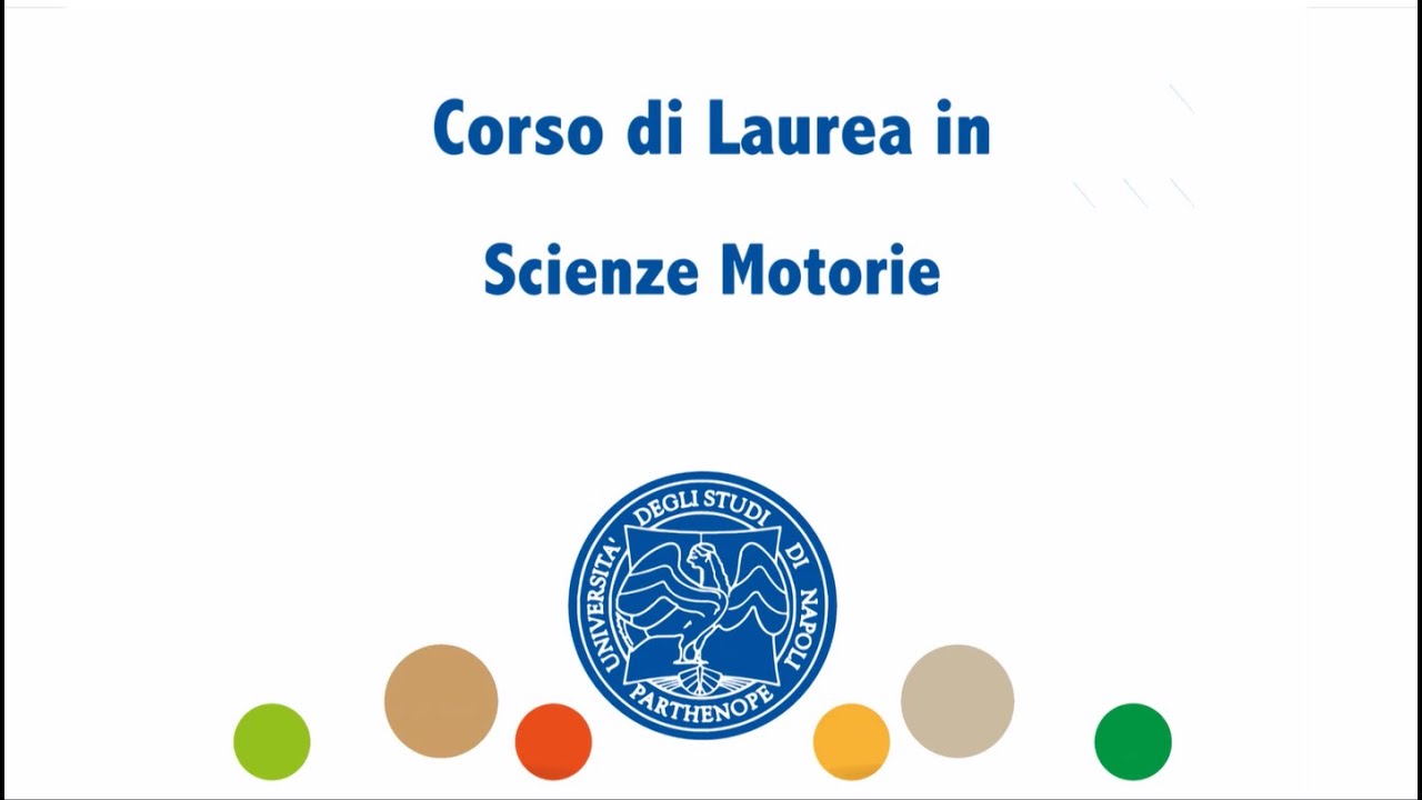Il corso di laurea in Scienze Motorie - Parthenope - YouTube
