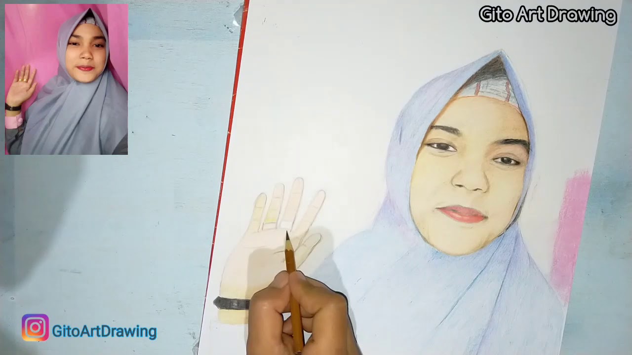 Sketsa Menggunakan Oil Pastel - Mewarnai menggunakan ...