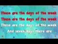 Karaoke - Days Of The Week | Karoake Rhymes