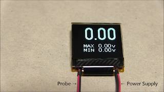 小型電圧計　Voltmeter with Small OLED