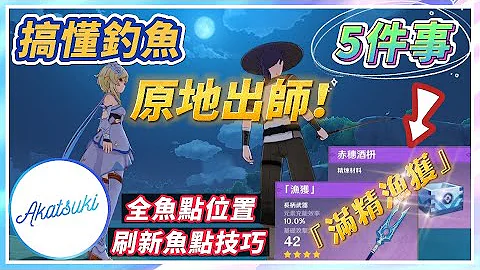 【原神 Genshin】想換『漁獲』又懶得開始釣魚？一站入門就在這裡，原神釣魚沒你想像中的難！ —— 搞懂釣魚你只需要知道這5件事 (2.1版本） - 天天要聞