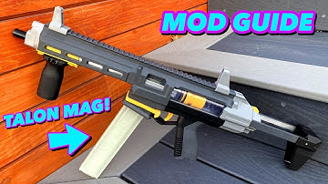[Mod Guide] Sembylon Valkyrie Nerf Blaster (Now Worker Talon compatible and hitting over 200 FPS)
