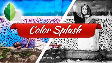 Color Splash Effect | Color POP Effect | Snapseed Edit