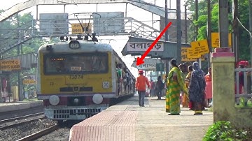 Fast and Furious Old Conversation Katwa Bandel EMU Local Train Entering Balagarh Station