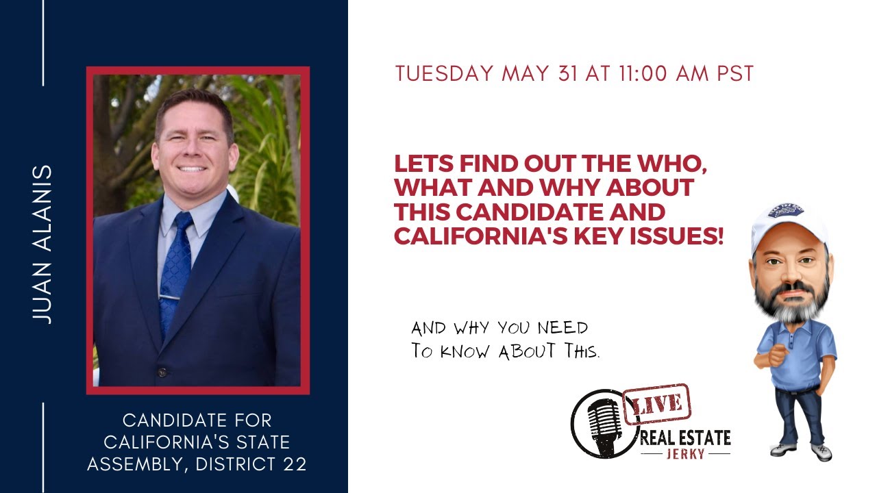 Juan Alanis - Real Estate Jerky Live!